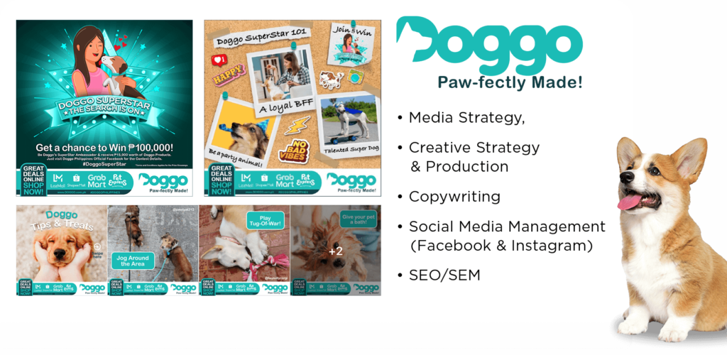 Doggo campaign work by Origine