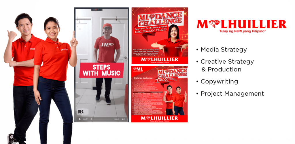 M Lhuillier campaign work by Origine